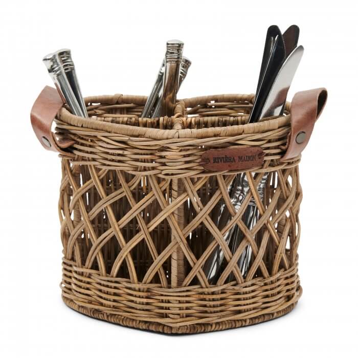 RIVIERA MAISON RATTAN UTENSILIENHALTER