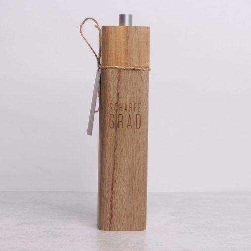 Pfeffermühle Räder Holz, Schärfegrad