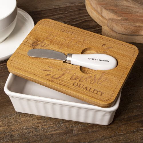 RM Butter Dish With Butter Knife, Butterglocke